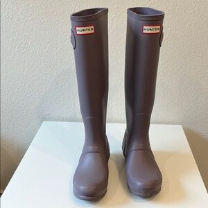 Hunter Classic Lavender Tall Rain Boots